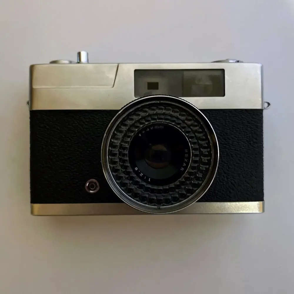 Retro Wards XP500 Camera Steampunk Cosplay Prop‎ Original Leather Case Untested